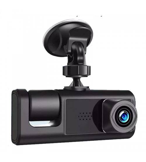 OMGO Kamera Mobil Dashcam 3in1 Rear Front Cabin WiFi FHD 1080P - MG11